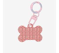 Funny Cartoon Pug Puppy Dog Printing Bone Shape Dog Tags Double Sided Personalized Pet Pendants for Dogs and Cats