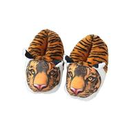 Funny Cartoon Tiger Plush Slippers Cozy Winter House Slipper Fluffy Indoor Cotton Shoes Warm Soft Home Footwear for Men and Women Animal Novelty Style for Bedroom and Living Room