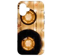 Funny Cassette Tape Deck Recorder 80s 90s Case for iPhone 16