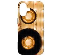 Funny Cassette Tape Deck Recorder 80s 90s Case for iPhone 17