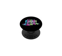 Funny Cassette Tape Humor Retro 80s Music Nostalgia PopSockets Adhesive PopGrip