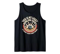 Funny Casual Bowler Wearing Lucky Charm to The Alley Tank Top