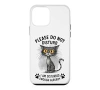 Funny Cat Already Bothered Leave Me Alone Kitty Case for iPhone 12 mini