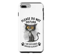 Funny Cat Already Bothered Leave Me Alone Kitty Case for iPhone 7 Plus/8 Plus