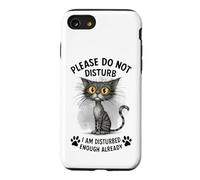 Funny Cat Already Bothered Leave Me Alone Kitty Case for iPhone SE (2020) / 7/8