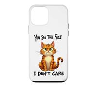 Funny Cat Antisocial Bad Attitude, Introvert Moody Kitty Case for iPhone 12 mini