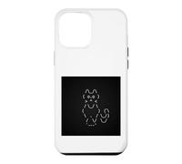 Funny Cat Ascii Art Case for iPhone 12 Pro Max