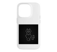Funny Cat Ascii Art Case for iPhone 14 Pro