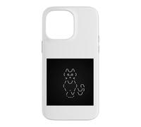 Funny Cat Ascii Art Case for iPhone 14 Pro Max