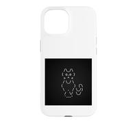 Funny Cat Ascii Art Case for iPhone 15