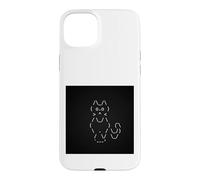 Funny Cat Ascii Art Case for iPhone 15 Plus