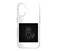 Funny Cat Ascii Art Case for iPhone 17