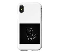 Funny Cat Ascii Art Case for iPhone X/XS