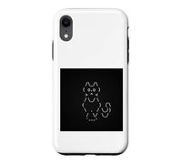 Funny Cat Ascii Art Case for iPhone XR