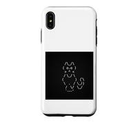 Funny Cat Ascii Art Case for iPhone XS Max