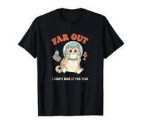 Funny Cat Astronaut in Aquarium Gone Far and Out T-Shirt