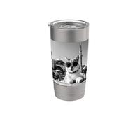 Funny Cat At The Hagia Sophia Mosque Stainless Steel Insulated Tumbler