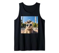 Funny Cat At The Hagia Sophia Mosque Tank Top