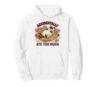 Funny Cat Ate Too Much Relaxing Big Rodent Critter Pullover Hoodie