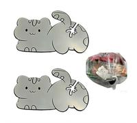 Funny Cat Butt Bag Clip, 3D Printed Bread and Chip Sealer, Quirky Kitchen Gadget for Cat Lovers, Reusable Food Storage Clip for Home Decor, Novelty Gag Gift for Housewarming