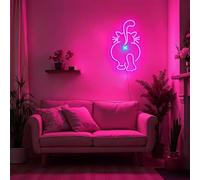 Funny Cat Butt Neon Sign Kitty Signs Custom Cat Lover Gift Cute Personalized Home Decor Wall Art Pet Spa Sign