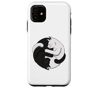 Funny Cat Cats Kitten Tai Chi Yin Yang Five Elements Chinese Case for iPhone 11