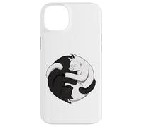 Funny Cat Cats Kitten Tai Chi Yin Yang Five Elements Chinese Case for iPhone 14 Plus