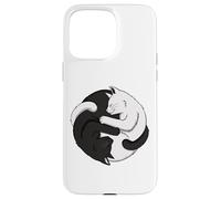 Funny Cat Cats Kitten Tai Chi Yin Yang Five Elements Chinese Case for iPhone 15 Pro Max