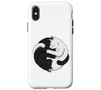 Funny Cat Cats Kitten Tai Chi Yin Yang Five Elements Chinese Case for iPhone X/XS