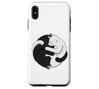 Funny Cat Cats Kitten Tai Chi Yin Yang Five Elements Chinese Case for iPhone XS Max