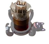 Funny Cat Coasters Cup Cuddler | 3D Print Cat Coasters,Creative Pad In The Shape Of Pussy,Uniques Non-Slip Coffee Table Decor For Coffee & Tea