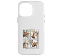 Funny Cat Comic Hunger Lie Cat Lover Design Case for iPhone 14 Pro Max