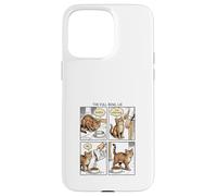Funny Cat Comic Hunger Lie Cat Lover Design Case for iPhone 15 Pro Max
