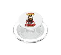 Funny Cat Conversation Starter Feline Adopt Foster Rescue PopSockets PopGrip for MagSafe