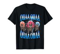 Funny Cat Cosplay Wig Hair Meme Oiiaa Oiiaa Cat Silly Meme T-Shirt