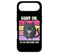 Funny Cat Cozy Mystery Snark Hang On Let Me Overthink This Case for iPhone Air