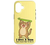 Funny Cat Crochet For Women Men 9mm Crochet Case for iPhone 16