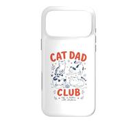 Funny Cat Dad Club Vintage Life is Better with Whiskers Case for iPhone 17 Pro Max