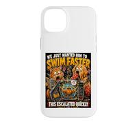 Funny Cat Dog Goldfish We Just Wanted Him To Swim Hilarious Case for iPhone 14 Plus