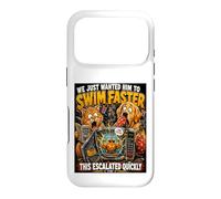 Funny Cat Dog Goldfish We Just Wanted Him To Swim Hilarious Case for iPhone 17 Pro