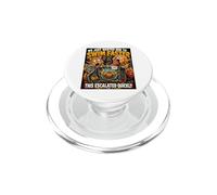 Funny Cat Dog Goldfish We Just Wanted Him To Swim Hilarious PopSockets PopGrip for MagSafe