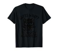 Funny Cat Guess What Nobody Cares Ironic T-Shirt