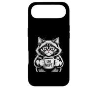 Funny Cat Holding Coffee Uh Nope Mad Joke Case for iPhone Air