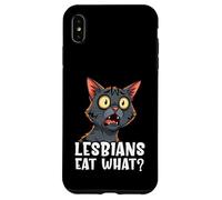 Funny Cat Humor Lesbian Pride Case for iPhone XS Max