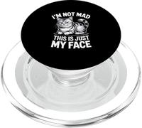 Funny Cat I'm Not Mad This Is Just My Face PopSockets PopGrip for MagSafe