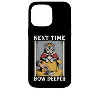 Funny Cat In Box Next Time Bow Deeper Cat Lover Cat Case for iPhone 14 Pro Max