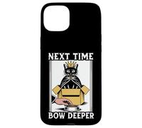 Funny Cat In Box Next Time Bow Deeper Cat Lover Cat Case for iPhone 15 Plus