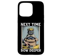 Funny Cat In Box Next Time Bow Deeper Cat Lover Cat Case for iPhone 15 Pro Max