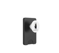 Funny cat It is fine I'm fine everything is fine Halloween PopSockets PopWallet for MagSafe
