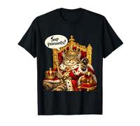 Funny Cat King Sup Peasants T-Shirt